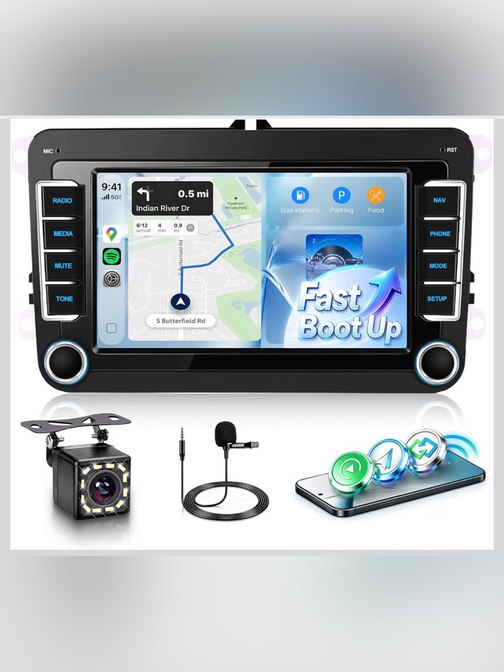 Car stereo for VW Jetta, Golf, Passat and Seat